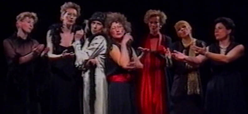 Film still: LTV New Berlin Women's Choir. Provided by Mahide Lein