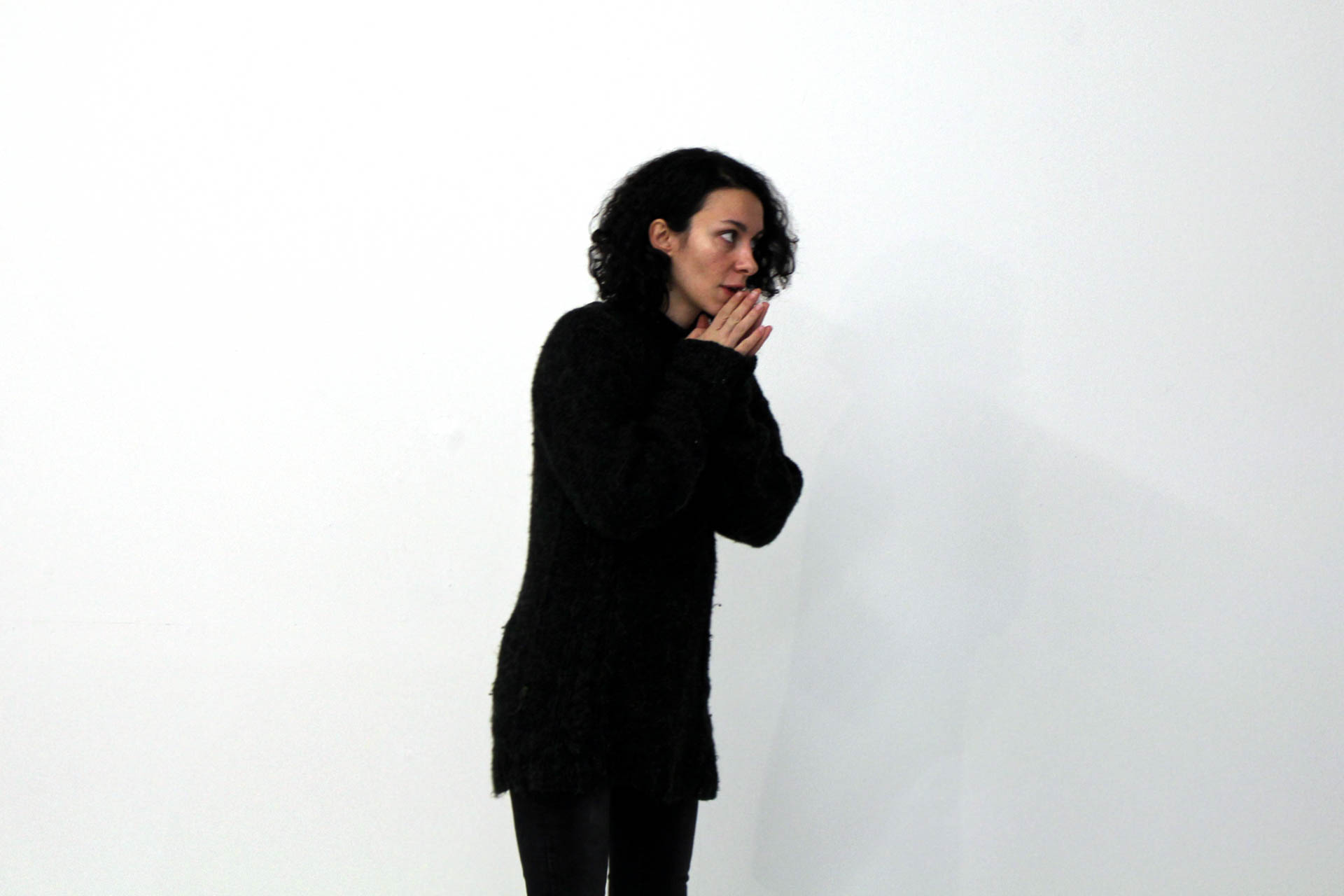 Curator Derya Bayraktaroğlu. Photo: Juan Carlos Rosa