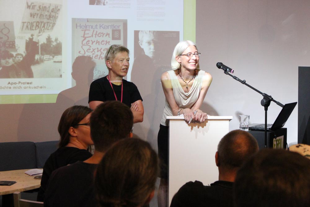 Dagmar Herzog and Birgit Bosold. Photo: SMU