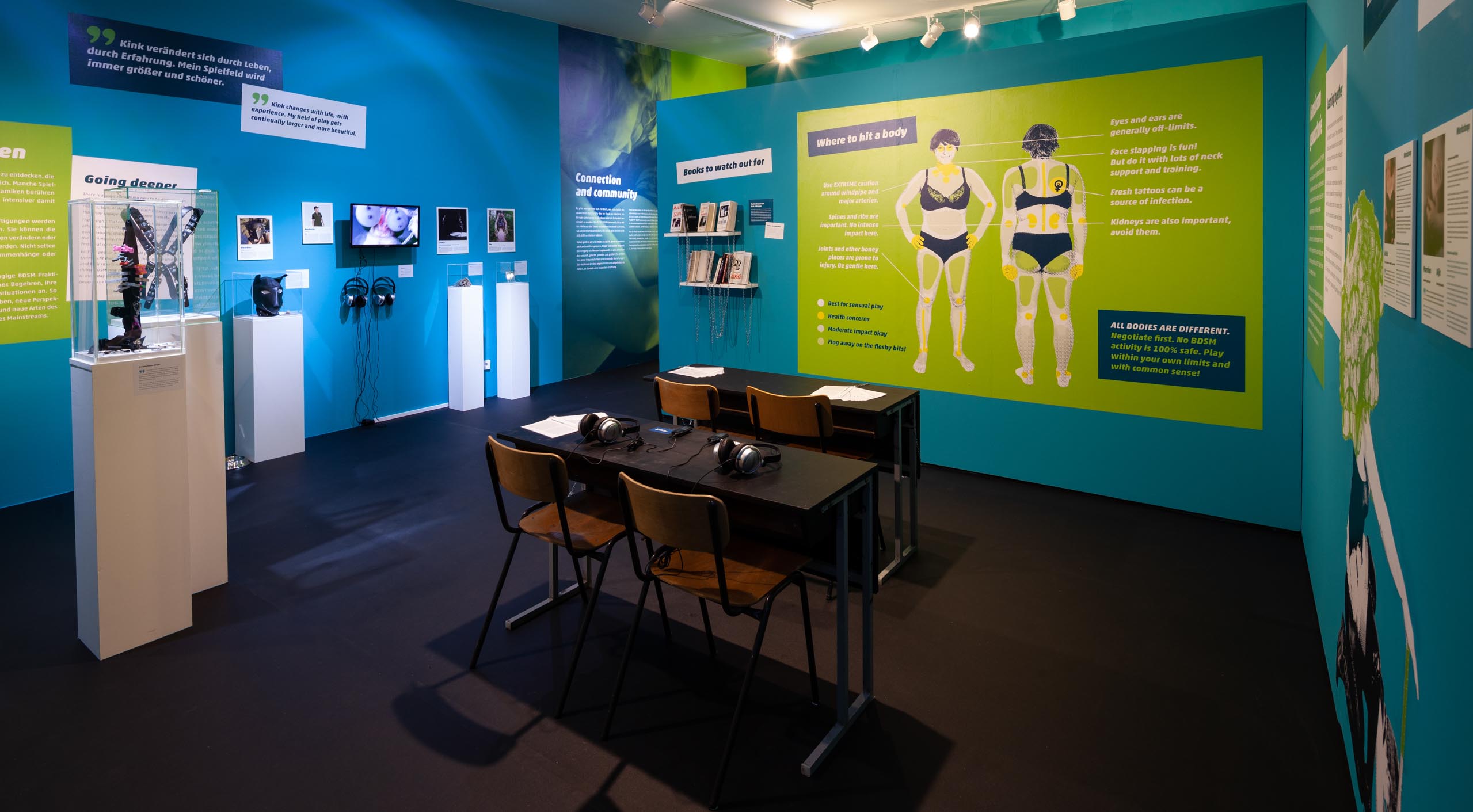 Exhibition view PROUDLY PERVERTED. Photo: Mika Wisskirchen