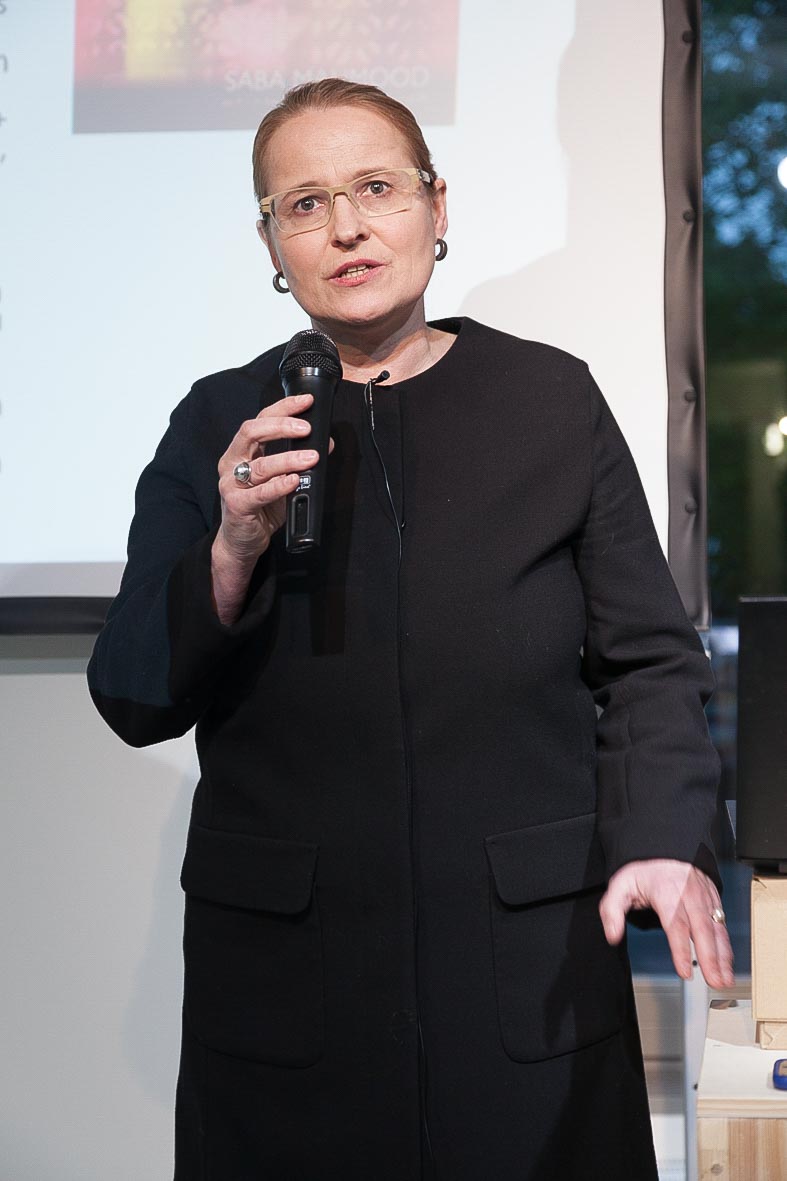 Lecture by Prof. Dr Ulrike Auga. Photo: Vera Hofmann