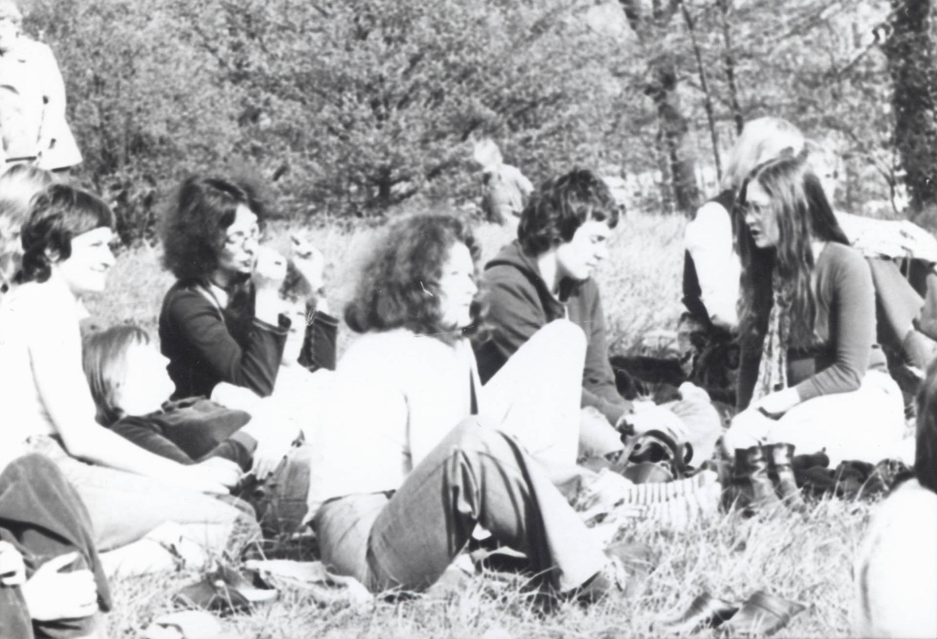 Whitsun Meeting, Schlosspark-Charlottenburg (1973). Photo: LAZ-Archive