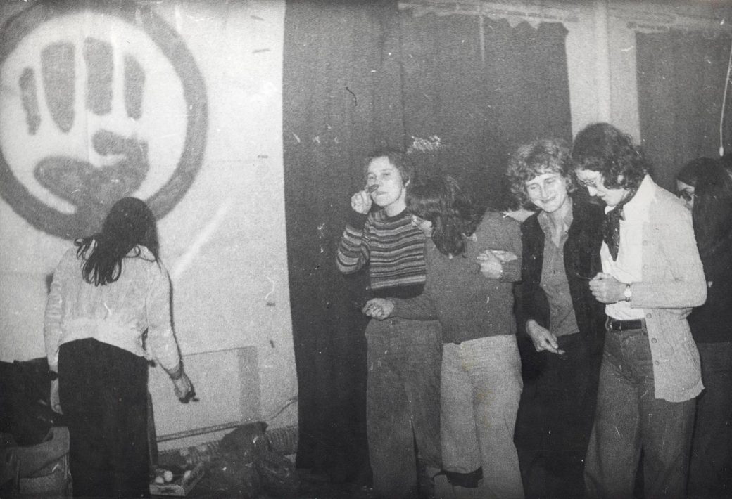Party at the LAZ, 1974. Photo: Christiane Härdel / LAZ Archive